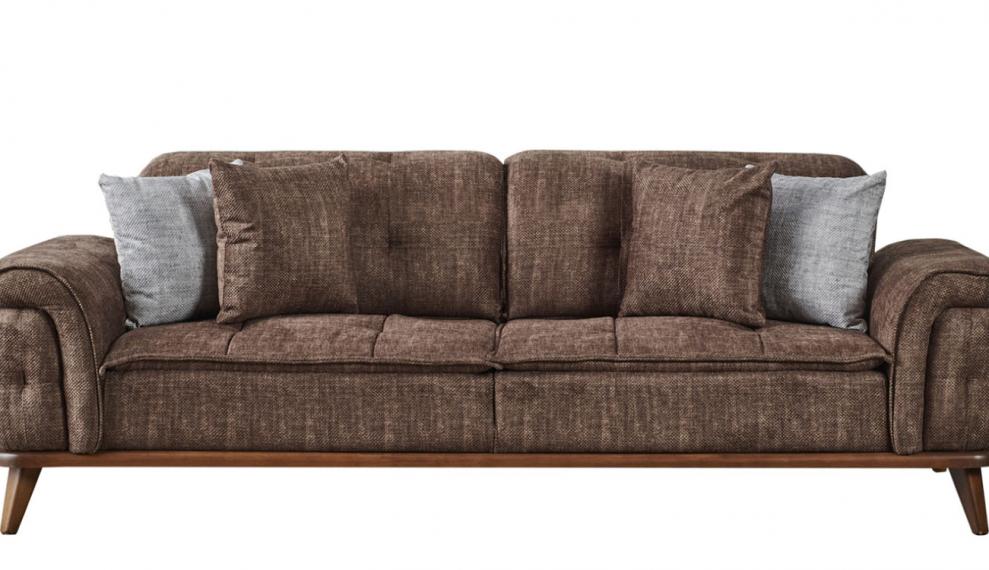 Haris Premium Üç Yerli Divan (Döşəkli)