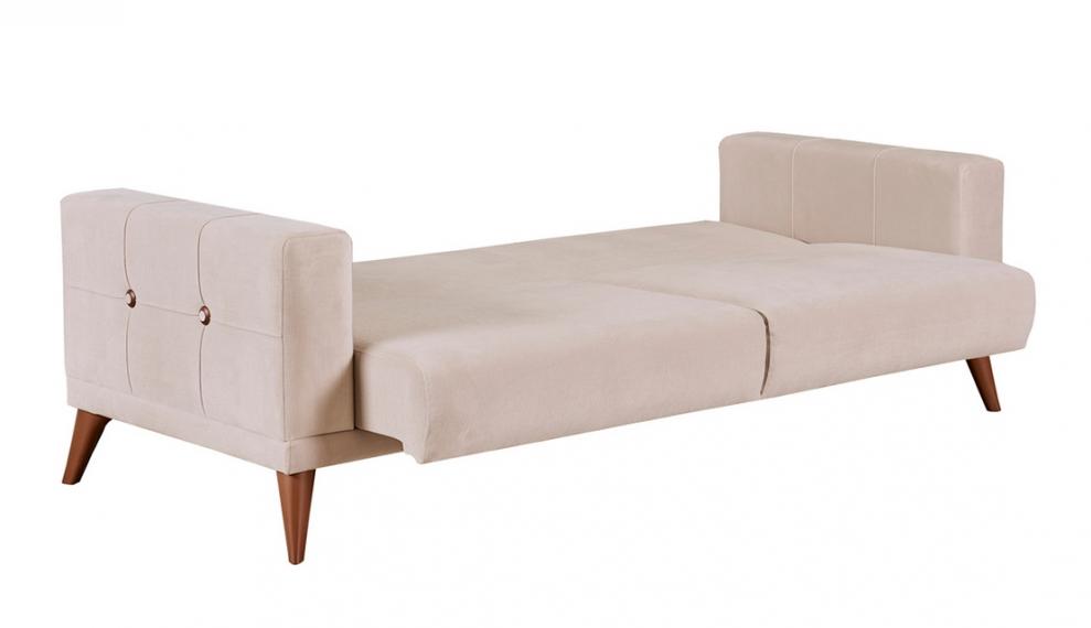 Clay Üç Yerli Divan (Yataqlı)